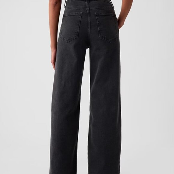 NWT High Rise Stride Wide-Leg Jeans - Picture 3 of 3